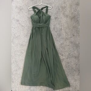 Birdy Grey Green Maxi Dress